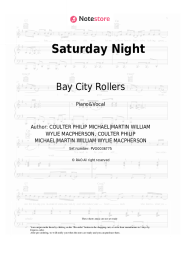 undefined Bay City Rollers - Saturday Night