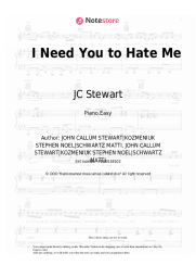 undefined JC Stewart - I Need You to Hate Me