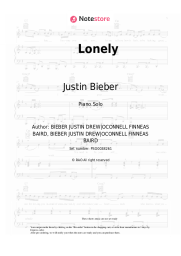 undefined Justin Bieber, Benny Blanco - Lonely