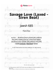undefined Jawsh 685, Jason Derulo - Savage Love (Laxed - Siren Beat)