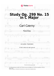 undefined Carl Czerny - Study Op. 299 No. 15 in C Major