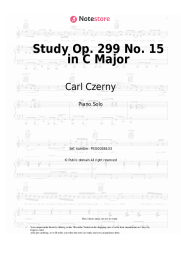 undefined Carl Czerny - Study Op. 299 No. 15 in C Major