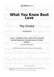 undefined Pop Smoke - What You Know Bout Love
