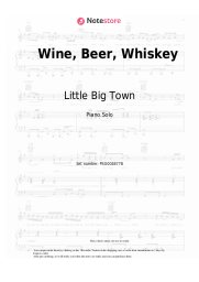 undefined Little Big Town - Wine, Beer, Whiskey