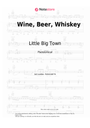 undefined Little Big Town - Wine, Beer, Whiskey