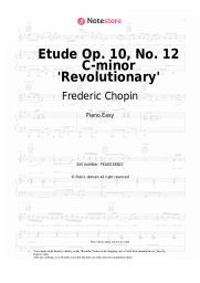 undefined Frederic Chopin - Etude Op. 10, No. 12 C-minor 'Revolutionary'