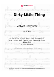 undefined Velvet Revolver - Dirty Little Thing