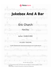 undefined Eric Church - Jukebox And A Bar