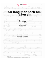 undefined Brings - Su lang mer noch am lääve sin