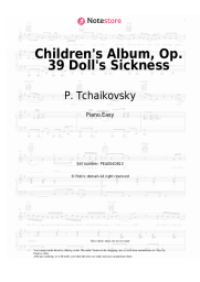 undefined P. Tchaikovsky - Children's Album, Op. 39 Doll's Sickness
