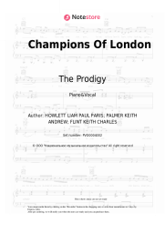 undefined The Prodigy - Champions Of London