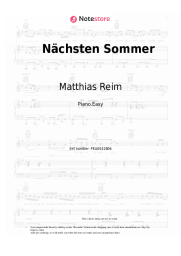 undefined Matthias Reim - Nächsten Sommer