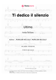 undefined Ultimo - Ti dedico il silenzio