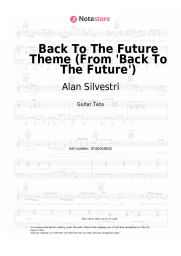 Sheet music, chords Alan Silvestri, City of Prague Philharmonic Orchestra - Back To The Future Theme (From 'Back To The Future')