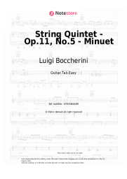 undefined Luigi Boccherini - String Quintet - Op.11, No.5 - Minuet