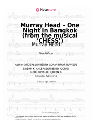 undefined Murray Head - Murray Head - One Night In Bangkok (from the musical 'CHESS')