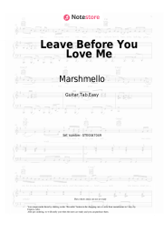 undefined Marshmello, Jonas Brothers - Leave Before You Love Me