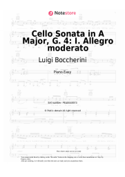 undefined Luigi Boccherini - Cello Sonata in A Major, G. 4: I. Allegro moderato
