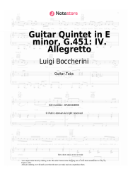 undefined Luigi Boccherini - Guitar Quintet in E minor, G.451: IV. Allegretto