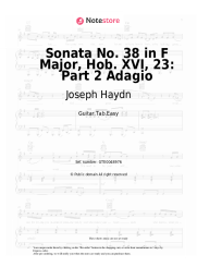 undefined Joseph Haydn - Sonata No. 38 in F Major, Hob. XVI, 23: Part 2 Adagio