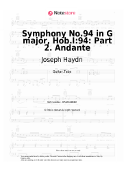 undefined Joseph Haydn - Symphony No.94 in G major, Hob.I:94: Part 2. Andante