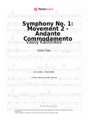 undefined Vasily Kalinnikov - Symphony No. 1: Movement 2 - Andante Commodamento