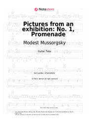 undefined Modest Mussorgsky - Pictures from an exhibition: No. 1, Promenade