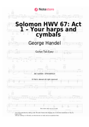 undefined George Handel - Solomon HWV 67: Act 1 – Your harps and cymbals