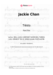 undefined Tiësto, Dzeko, Post Malone, Preme - Jackie Chan