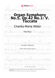 undefined Charles-Marie Widor - Organ Symphony No.5, Op.42 No.1: V. Toccata