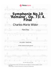 undefined Charles-Marie Widor - Symphonie No.10 'Romane', Op. 73: 4. Final