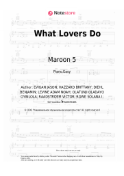 undefined Maroon 5, SZA - What Lovers Do