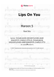 undefined Maroon 5 - Lips On You