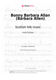 undefined Scottish folk music - Bonny Barbara Allan (Barbara Allen)