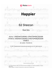 undefined Ed Sheeran - Happier