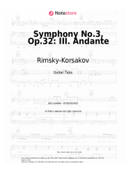 undefined Rimsky-Korsakov - Symphony No.3, Op.32: III. Andante