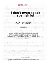 undefined XXXTentacion - I don't even speak spanish lol