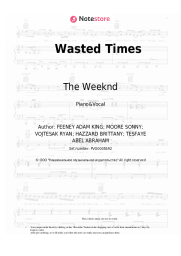 undefined The Weeknd - Wasted Times