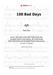 undefined AJR - 100 Bad Days