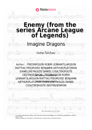 undefined Imagine Dragons - Enemy (from the series Arcane League of Legends)
