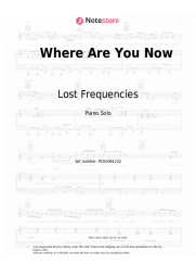 undefined Lost Frequencies, Calum Scott - Where Are You Now