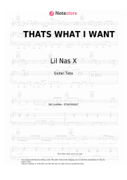 undefined Lil Nas X - THATS WHAT I WANT
