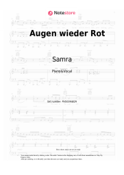 undefined Samra - Augen wieder Rot