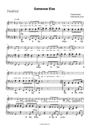 Sheet music, chords ClockClock - Someone Else