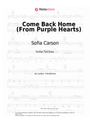 undefined Sofia Carson - Come Back Home (From Purple Hearts)