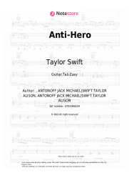 undefined Taylor Swift - Anti-Hero