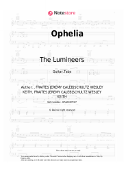 undefined The Lumineers - Ophelia