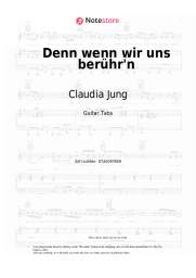 undefined Claudia Jung - Denn wenn wir uns berühr'n (Everytime We Touch)