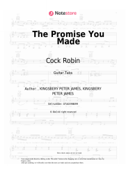 undefined Cock Robin - The Promise You Made