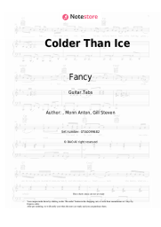 undefined Fancy - Colder Than Ice